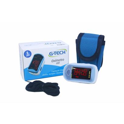 OXÍMETRO ADULTO LED AZUL - GTECH
